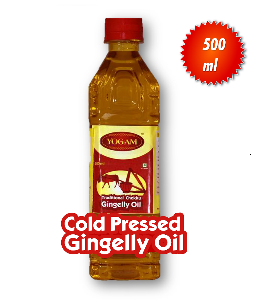 Cold Pressed Gingelly Oil 500 ml – Yogam Agro Products